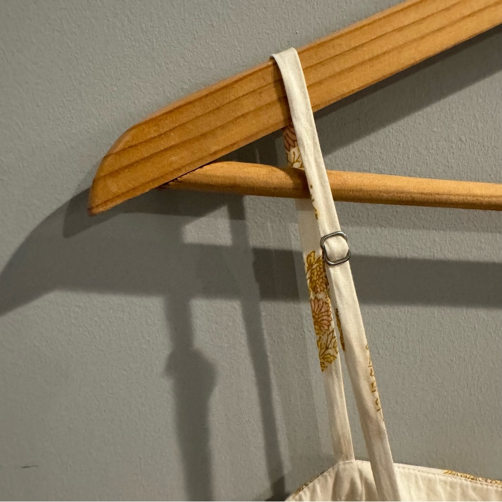 J. Crew Tie Back Tiered Midi Dress in Gathered Floral Block, Size 8 - Picture 12 of 14